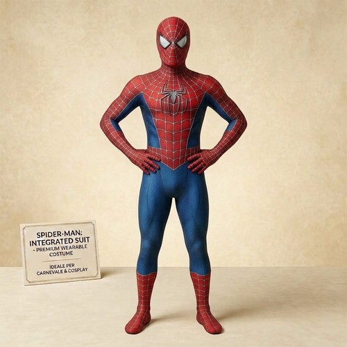 Costume spider man adulto - costume, spider-man