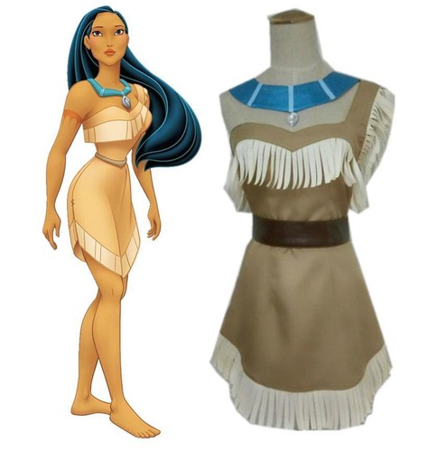 Costume pocahontas carnevale - pocahontas,