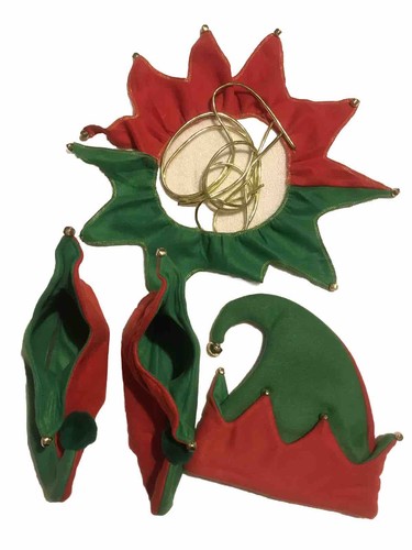 Costume elf rosso - costume,