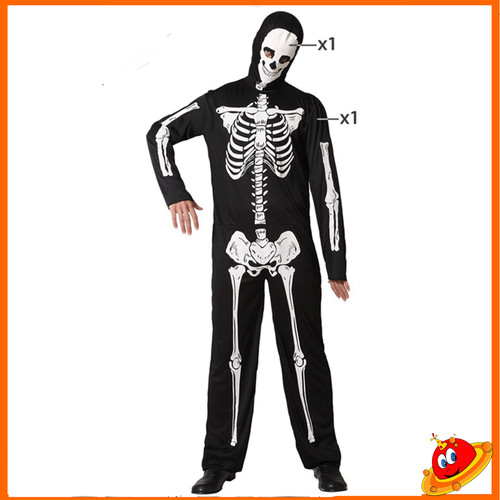 Costume scheletro adulto - 💀,