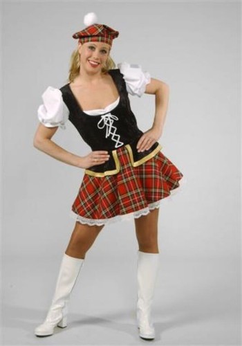 Scozzesina costume - scozzesina,