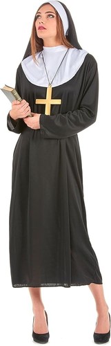 Costume carnevale suora - costume, da