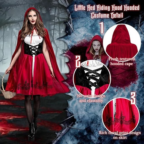 Costume cappuccetto rosso - costume,