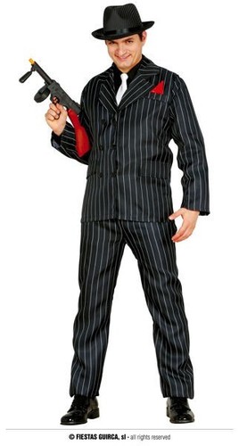 Costume gangster carnevale - costume,