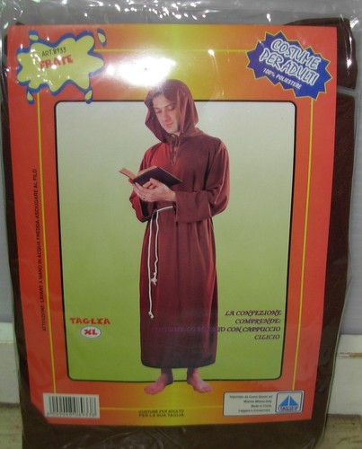 Costume carnevale frate adulto - costume,